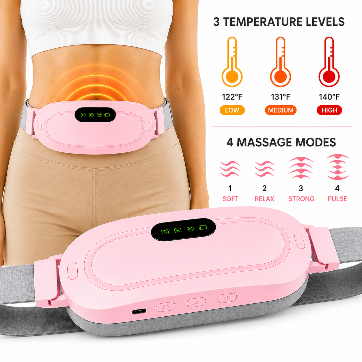 Period Relief Heating Belt